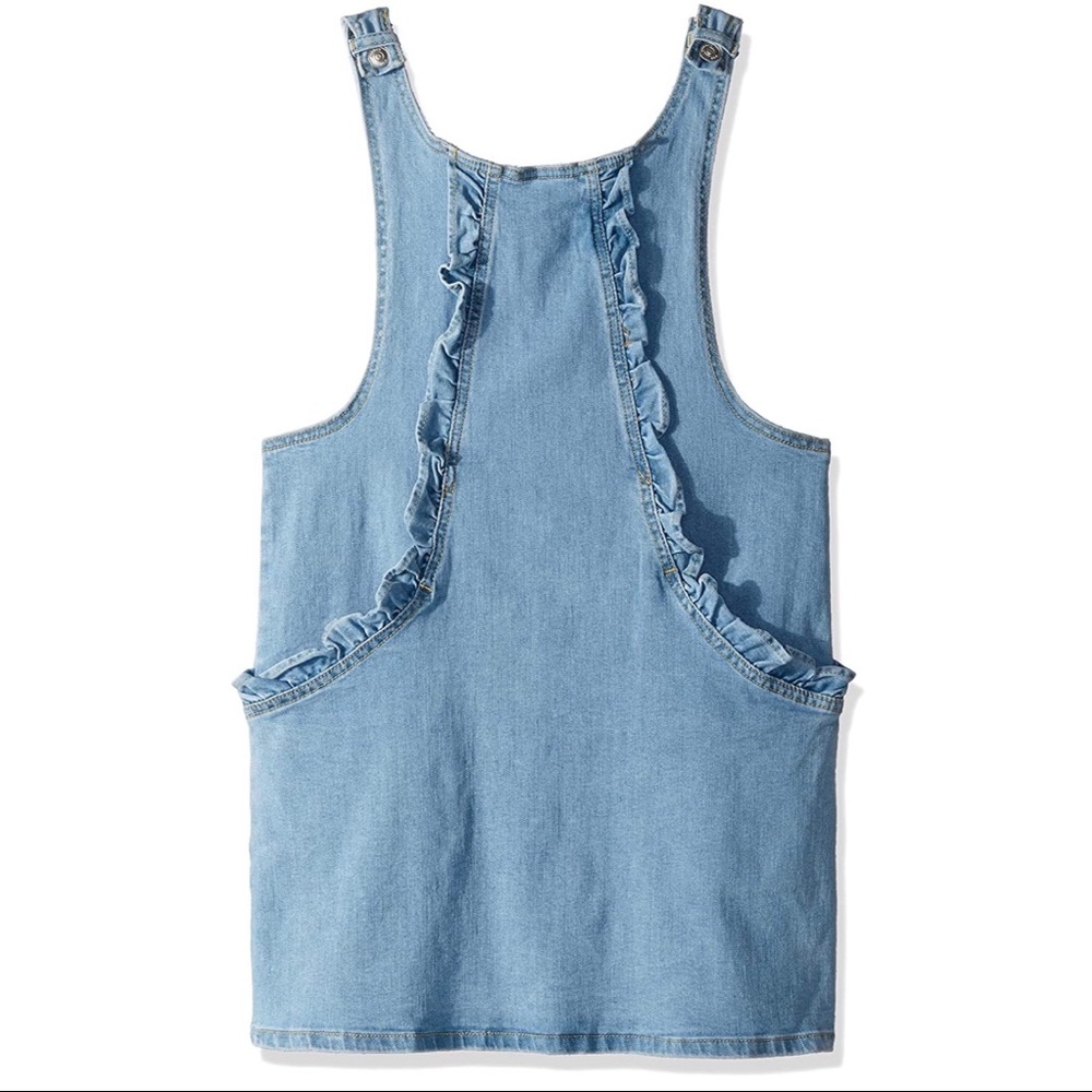 NWT HUDSON Girls' Big Shirtall, Aura Atlantic wash